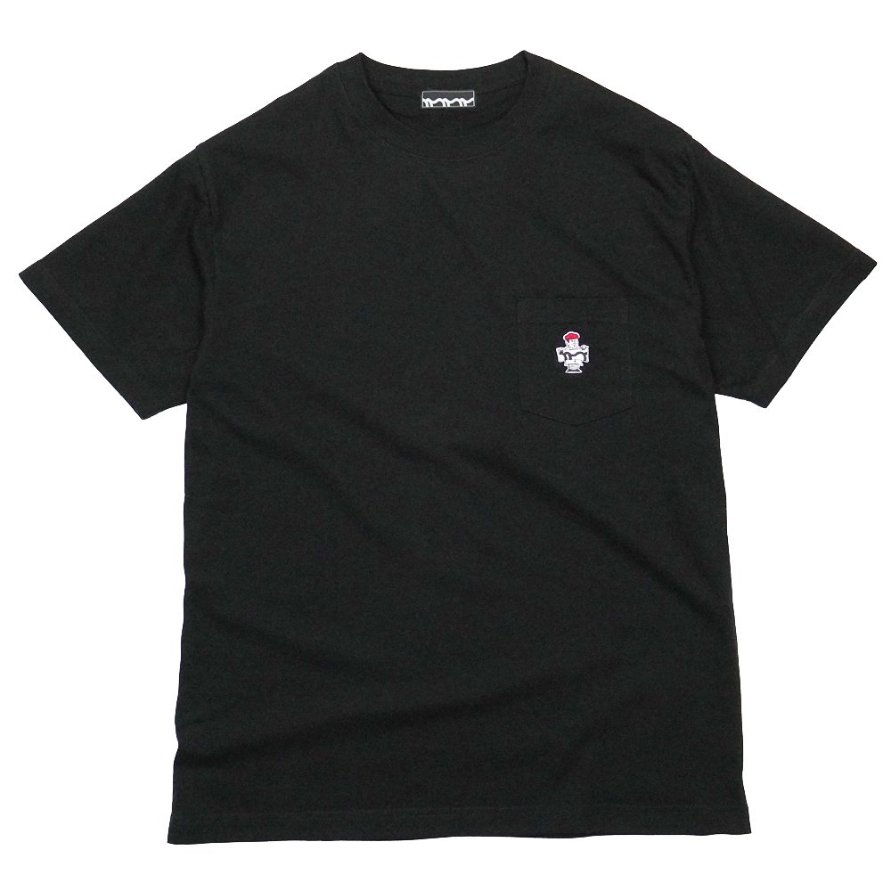 HITOTZUKI ( ヒトツキ ) Tシャツ CHEF POCKET TEE ( BLACK )