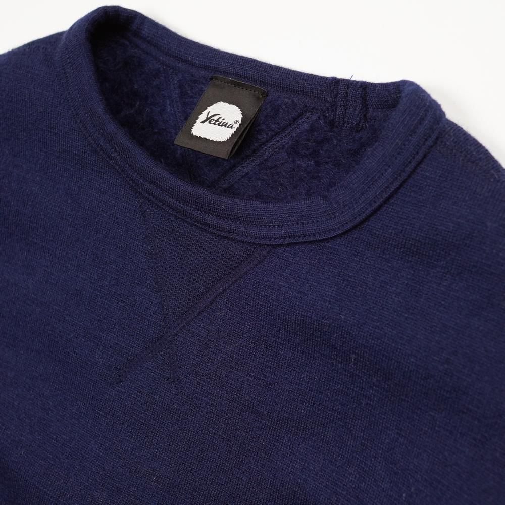 YETINA ( イエティナ ) クルーネック SWEAT SHIRT ( DARK NAVY ) - JAU