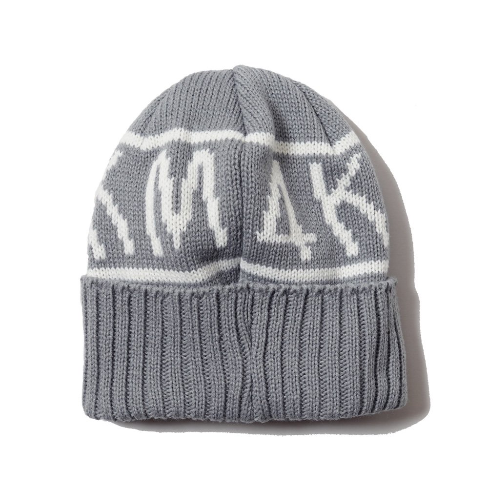 KM4K ( カモシカ ) ビーニー TEAM MANAGER BEANIE 8 ( GRAY ) - JAU／REMILLAレミーラ,  GOHEMPゴーヘンプ, HAVE A GRATEFUL DAY, DEVADURGA, AREth, GREENCLOTHING,  GENTEMSTICK