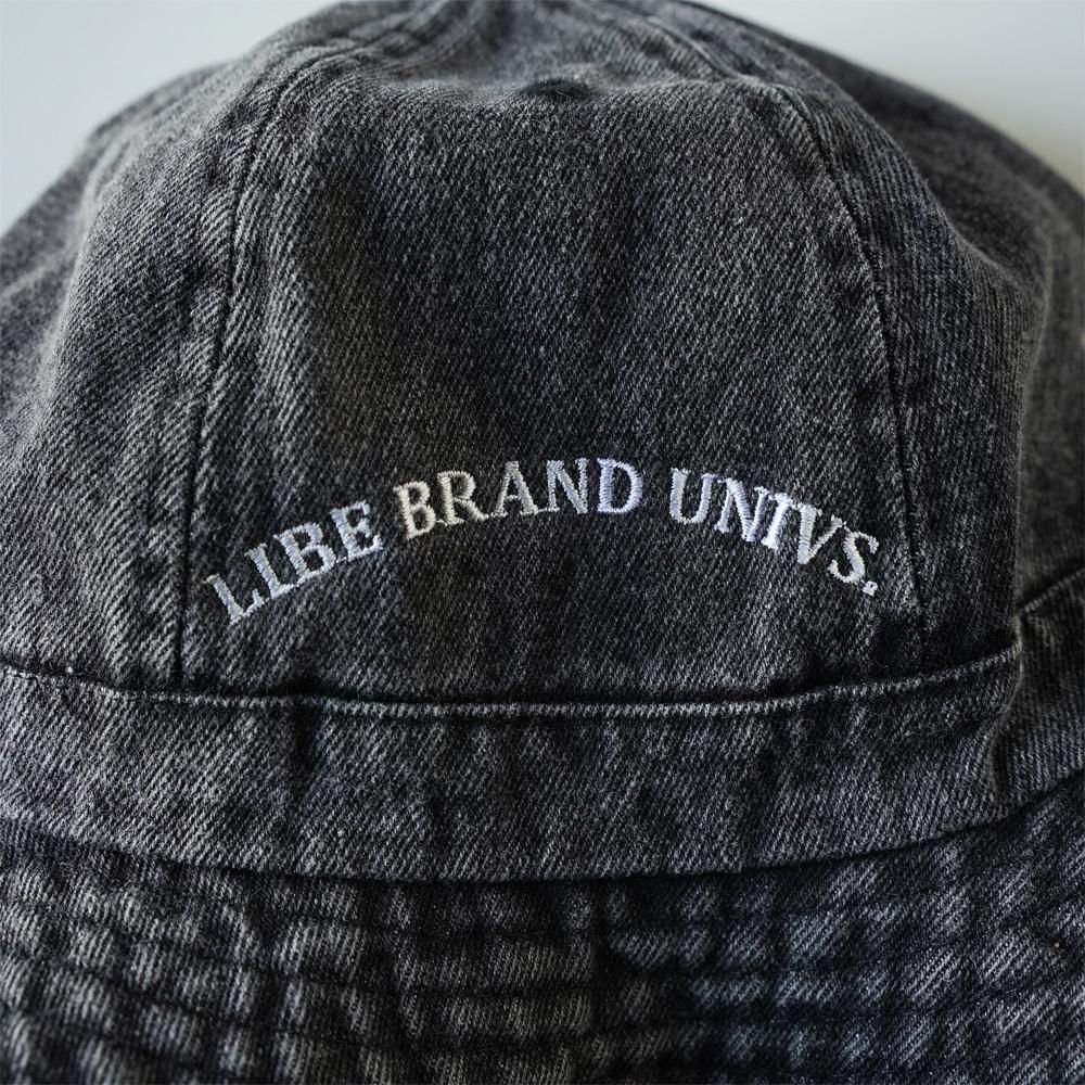 LIBE ( ライブ ) ハット ARCH METRO HAT ( BLACK DENIM ) 22S01 - JAU