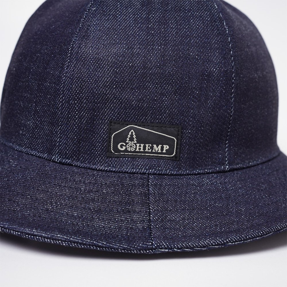 GOHEMP ( ゴーヘンプ ) ハット METRO HAT ( DK. INDIGO ) GHG0243ACV