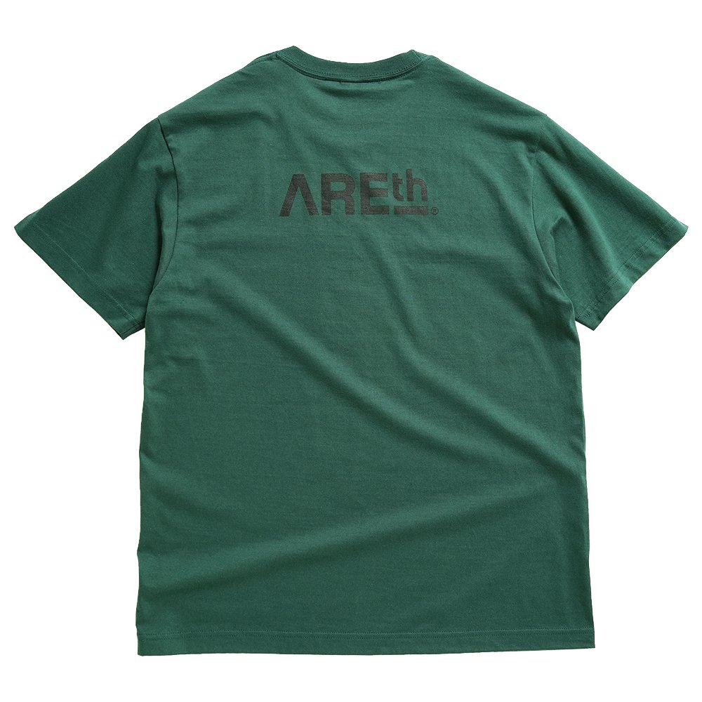 AREth ( アース ) Tシャツ LOGO S/S T-SHIRTS ( GREEN )