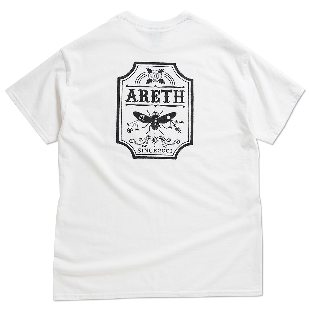 AREth ( アース ) Tシャツ FLY S/S POCKET T-SHIRTS ( WHITE )