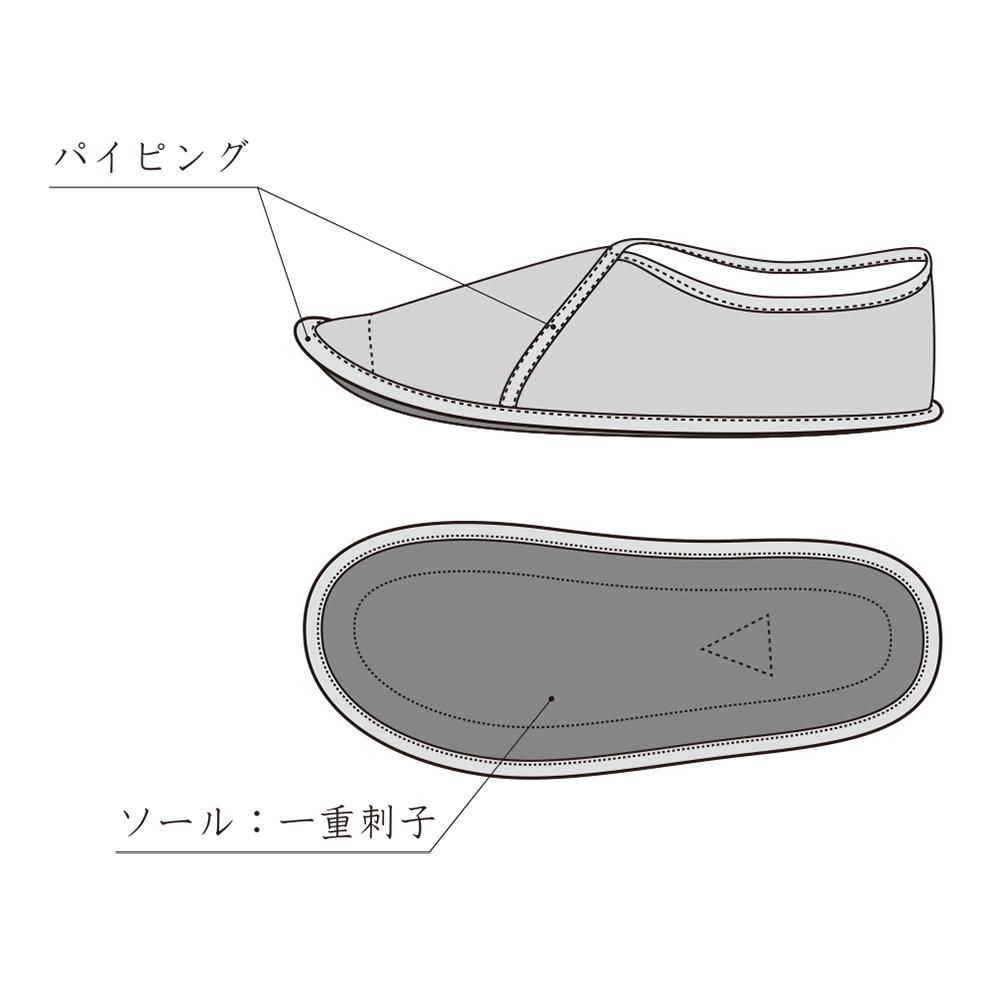 remilla ( レミーラ ) ルームスリッポン ( インディゴ ) R221236