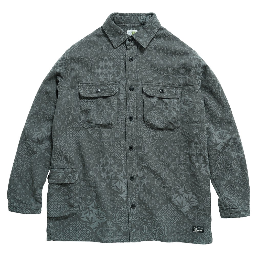 GOHEMP ( ゴーヘンプ ) シャツ YETI BASIC SHIRTS ( CHARCOAL ) GHS3109MQJ -  JAU／REMILLAレミーラ, GOHEMPゴーヘンプ, HAVE A GRATEFUL DAY, DEVADURGA, AREth,  GREENCLOTHING,