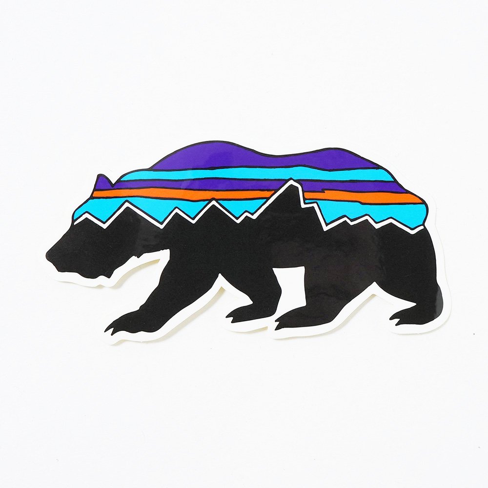 PATAGONIA ( ѥ˥ ) Fitz-Roy bear sticker ƥå