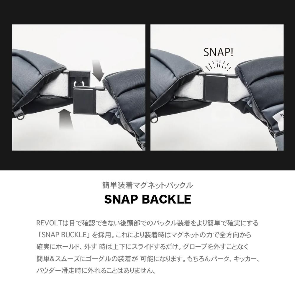 REVOLT ( リボルト ) 24-25 ゴーグル SUPER LIGHT FRAME ( MAT