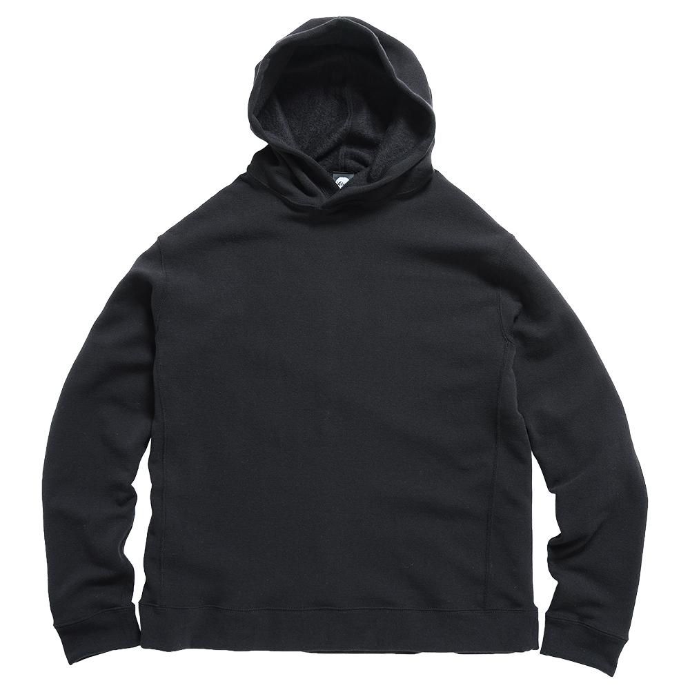 YETINA ( ƥ ) ץ륪Сѡ LIGHT HOODIE ( BLACK )