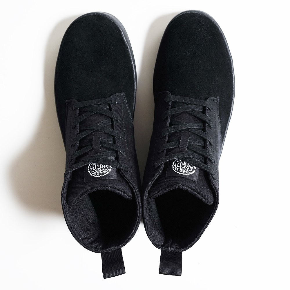 AREth ( アース ) Chukka ( ALL BLACK ) - JAU／REMILLAレミーラ, GOHEMPゴーヘンプ, HAVE A  GRATEFUL DAY, DEVADURGA, AREth, GREENCLOTHING, GENTEMSTICK 正規通販店 兵庫姫路