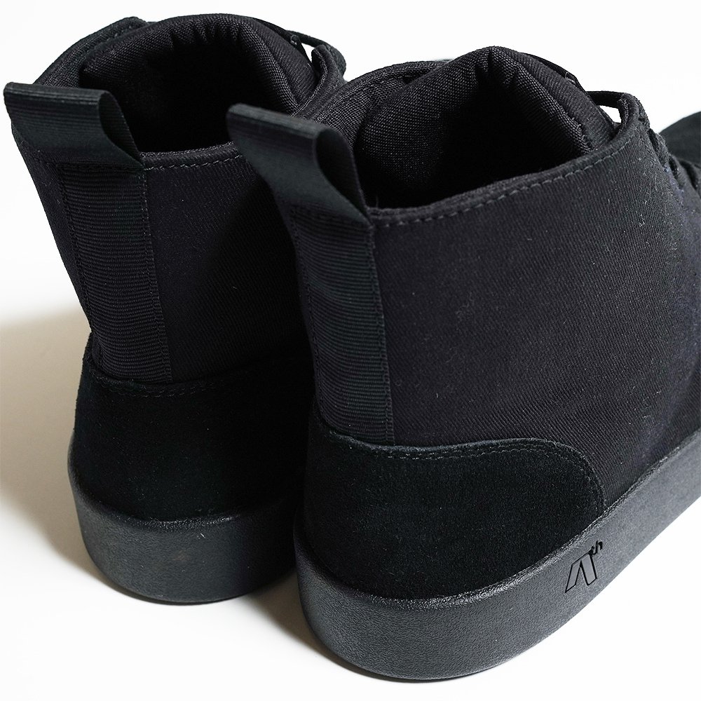 AREth ( アース ) Chukka ( ALL BLACK ) - JAU／REMILLAレミーラ, GOHEMPゴーヘンプ, HAVE A  GRATEFUL DAY, DEVADURGA, AREth, GREENCLOTHING, GENTEMSTICK 正規通販店 兵庫姫路