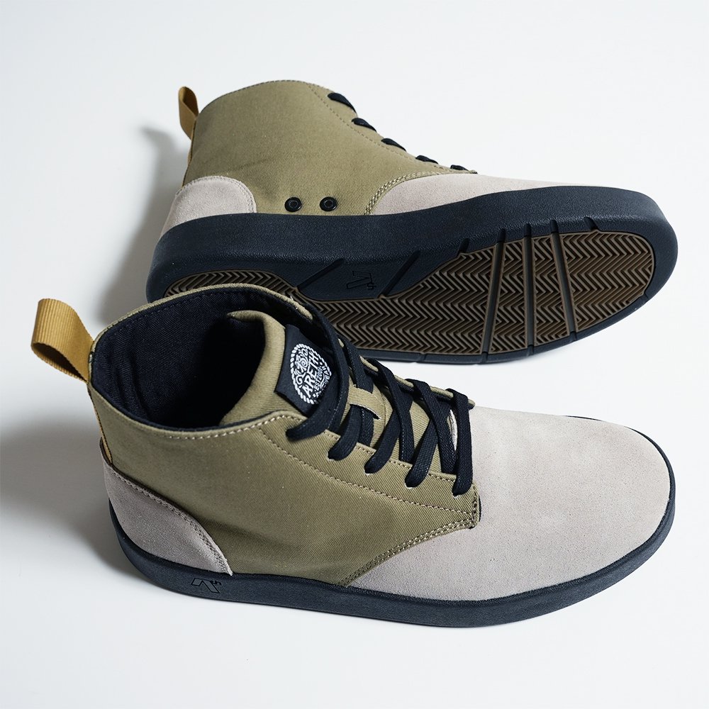 AREth ( アース ) Chukka ( SAND × OLIVE ) - JAU／REMILLAレミーラ, GOHEMPゴーヘンプ, HAVE  A GRATEFUL DAY, DEVADURGA, AREth, GREENCLOTHING, GENTEMSTICK 正規通販店 兵庫姫路