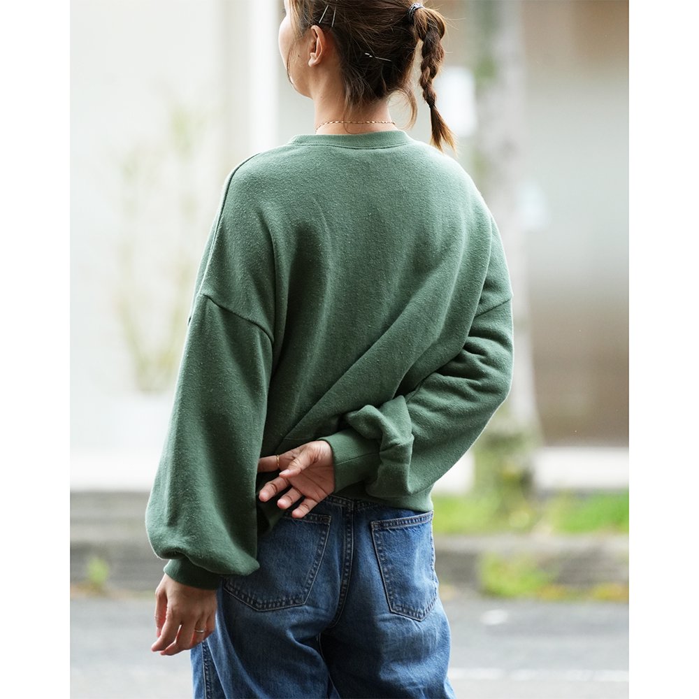 GOHEMP ( ゴーヘンプ ) RECTANGLE CREW ( KELLY GREEN ) GHC4505BS23 -  JAU／REMILLAレミーラ, GOHEMPゴーヘンプ, HAVE A GRATEFUL DAY, DEVADURGA, AREth,  GREENCLOTHING,