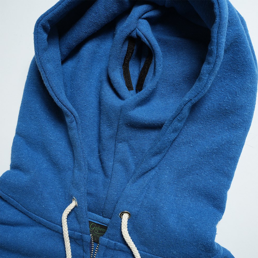 GOHEMP ( ゴーヘンプ ) HEMP ZIP UP HOODY ( CLASSIC BLUE