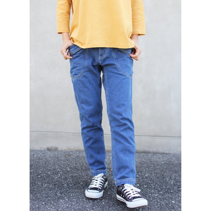 GOHEMP ( ゴーヘンプ ) パンツ LADY'S VENDOR ANKLE CUT PANTS ( USED WASH ) GHP1134CFU  - JAU／REMILLAレミーラ, GOHEMPゴーヘンプ, HAVE A GRATEFUL DAY, DEVADURGA, AREth,