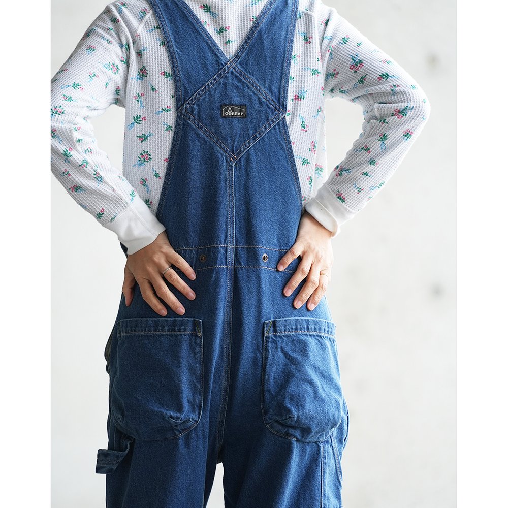 GOHEMP ( ゴーヘンプ ) オーバーオール LADYY'S MIGHTY ALL PANTS with MULTI APRON ( USED  WASH ) GHP1167CFU - JAU／REMILLAレミーラ, GOHEMPゴーヘンプ, HAVE A GRATEFUL DAY,