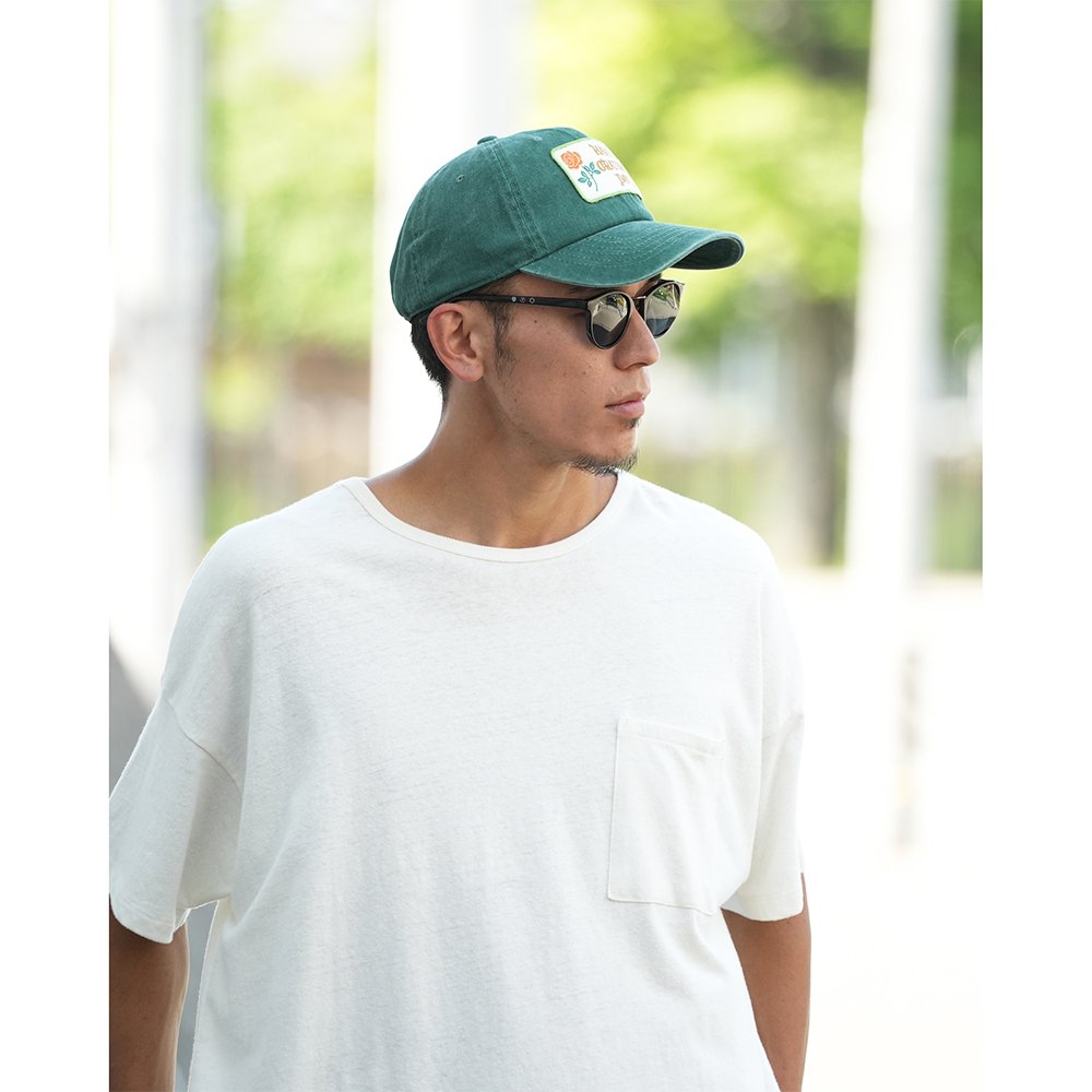 HAVE A GRATEFUL DAY ( ハブアグレイトフルデイ ) キャップ 6 PANEL CAP ( GREEN ) GDG0185BXLG  - JAU／REMILLAレミーラ, GOHEMPゴーヘンプ, HAVE A GRATEFUL DAY, DEVADURGA, AREth,  GREENCLOTHING, GENTEMSTICK 正規通販店 兵庫姫路 アパレルスノーボードスケートボード ...