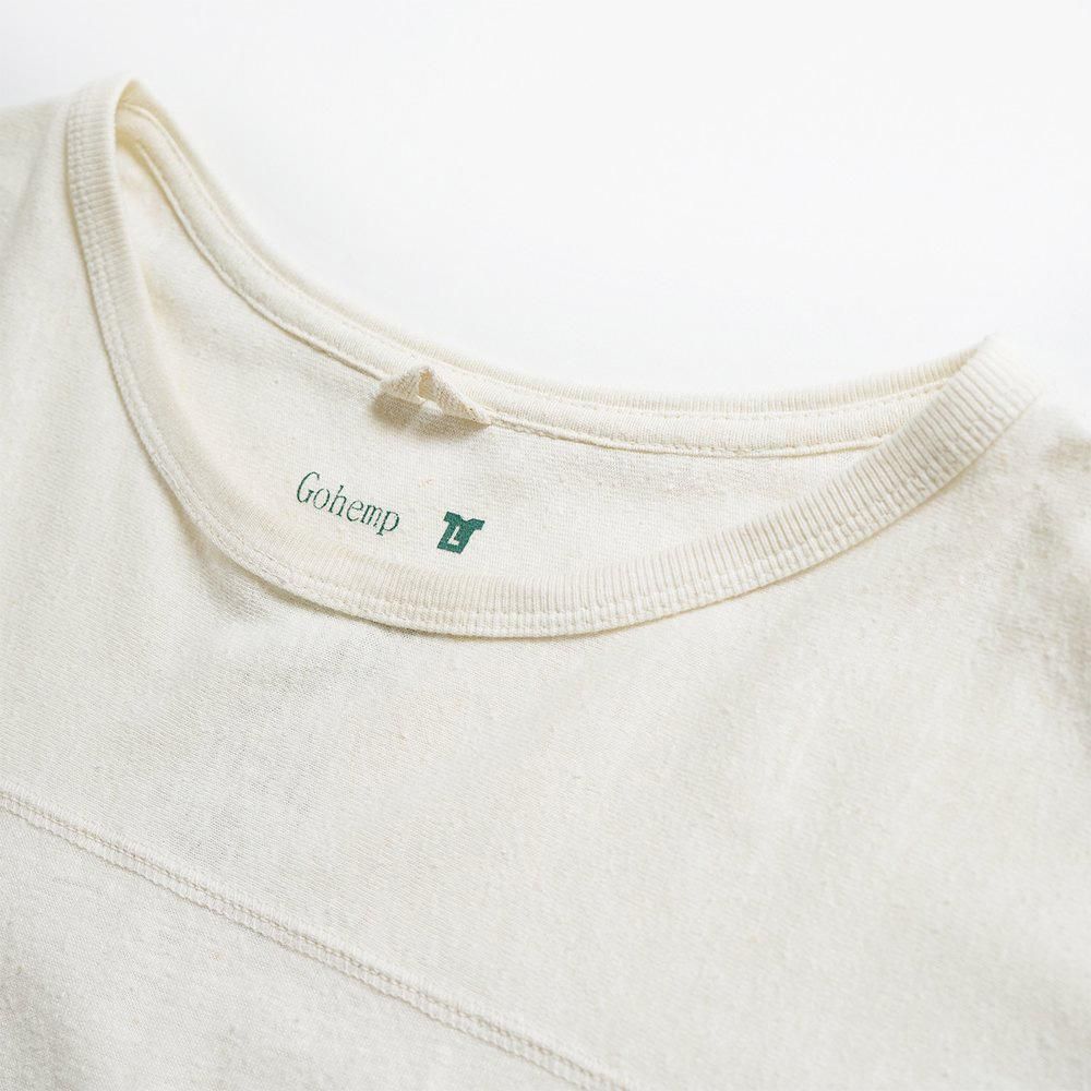 GOHEMP ( ゴーヘンプ ) ワイドフットボールTシャツ WIDE