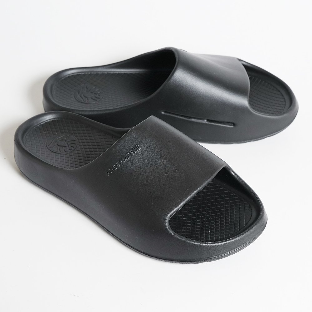 FREEWATERS ( ե꡼ )  CLOUD9 SLIDE ( BLACK ) UO-003