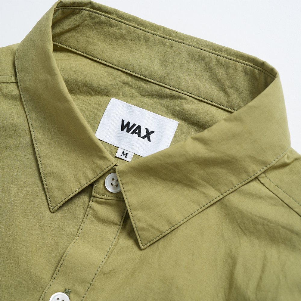 WAX ( ワックス ) シャツ POCKET SHIRTS ( MUSTARD ) WX-0263 - JAU