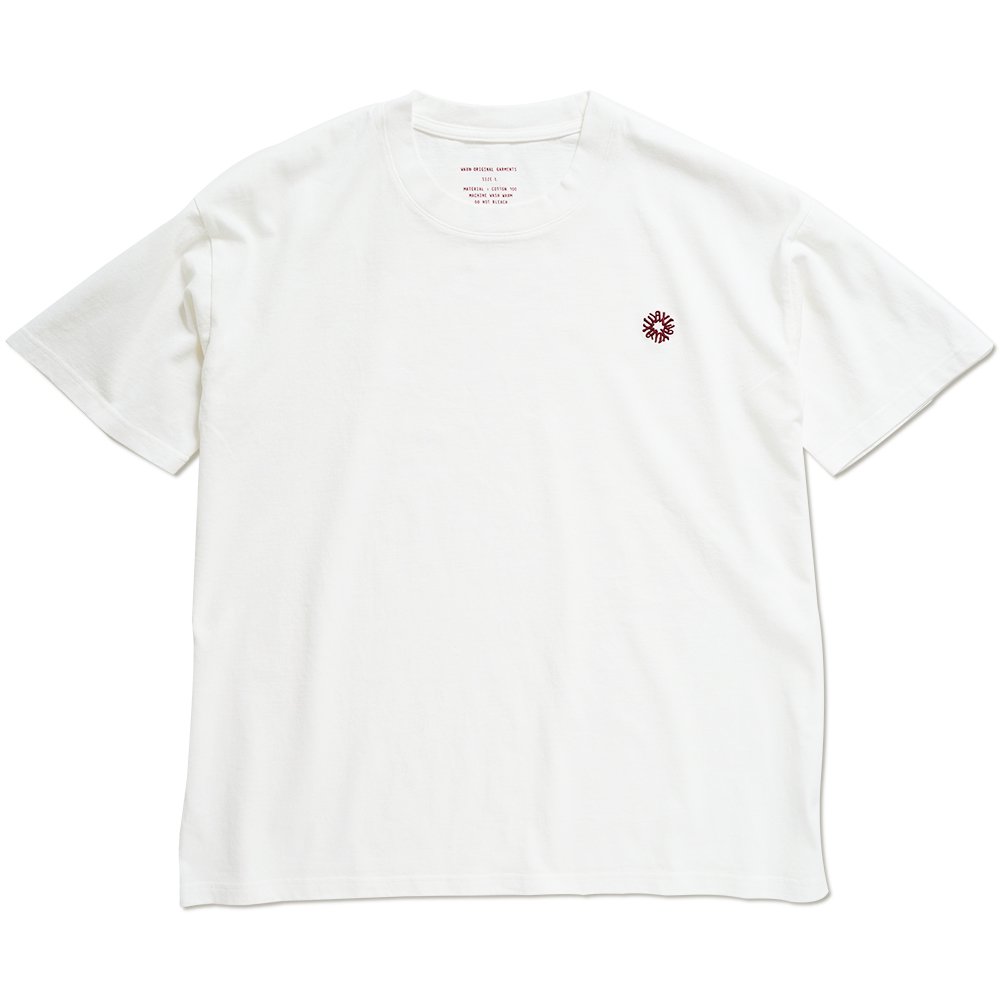 WAX ( ワックス ) Tシャツ CREW NECK TEE ( OFF WHITE ) WX-0275