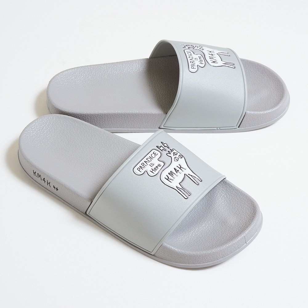 KM4K ( ⥷ )  SANDALS ( GRAY )