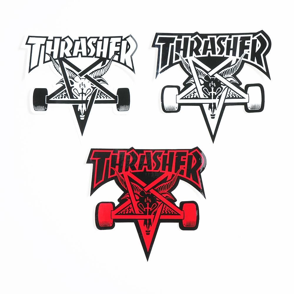 THRASHER ( スラッシャー ) ステッカー SK8 GOAT STICKER - JAU