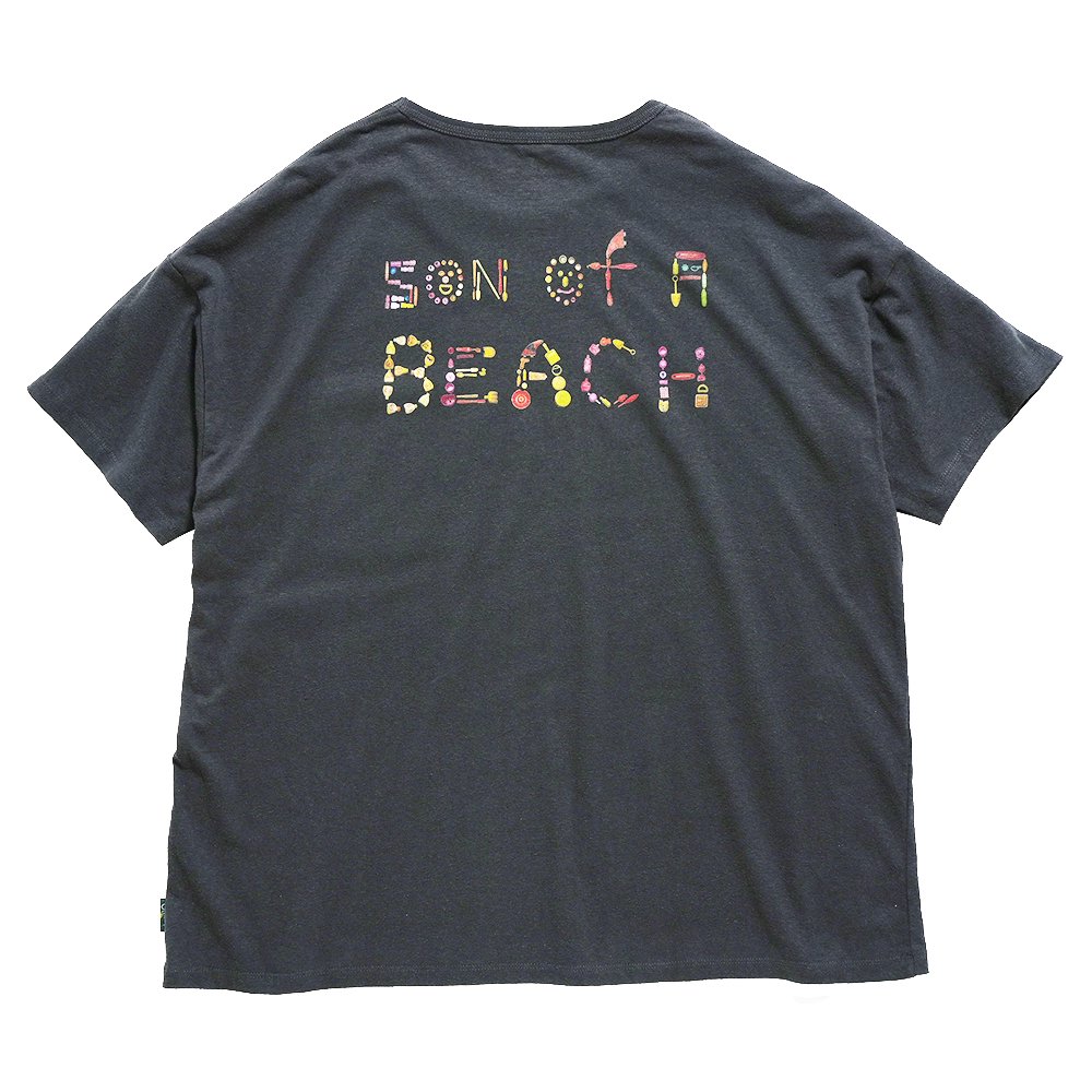 GOHEMP ( ゴーヘンプ ) ワイドポケットTシャツ SON OF A BEACH WIDE PK TEE ( GUNMETAL GRAY ) GHC4290BO3