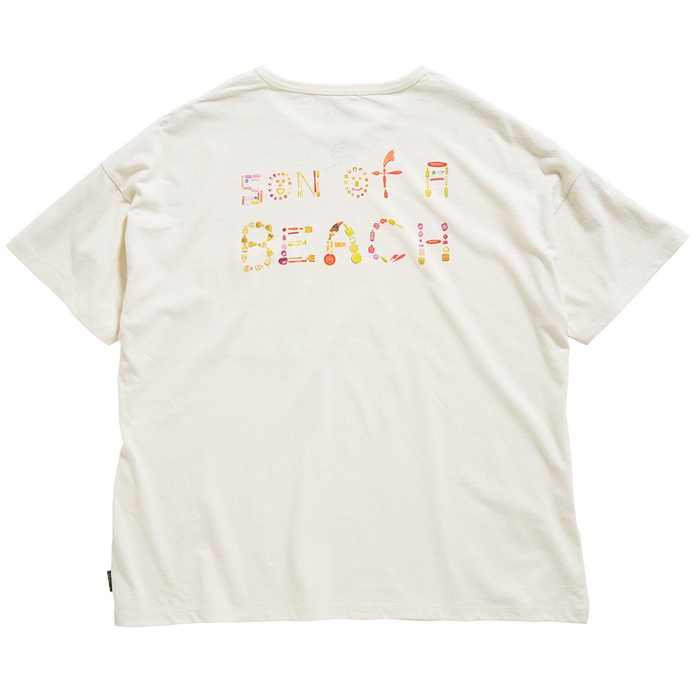 GOHEMP ( ゴーヘンプ ) ワイドポケットTシャツ SON OF A BEACH WIDE PK TEE ( NATURAL ) GHC4290BO3