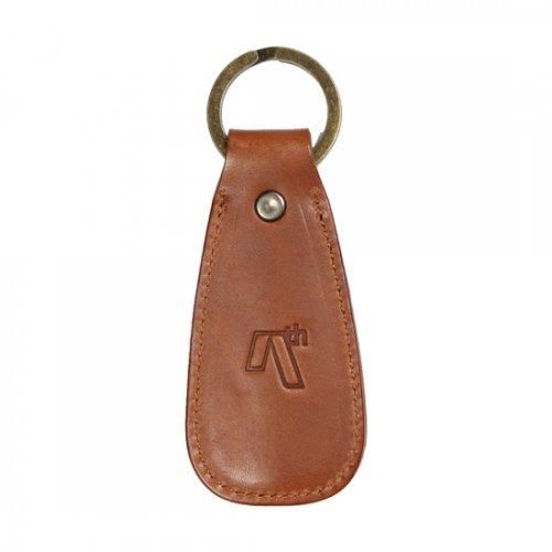 AREth (  )  LEATHER SHOE HONE KEYRING ( BROWN )