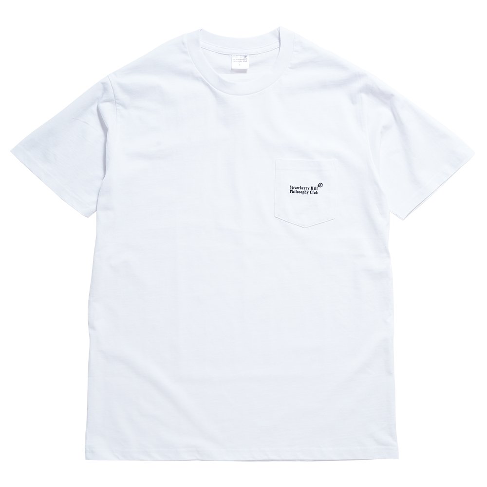 Strawberry Hill Philosophy Club ( ストロベリーヒルフィロソフィークラブ ) Tシャツ LOGO POCKET TEE ( WHITE )