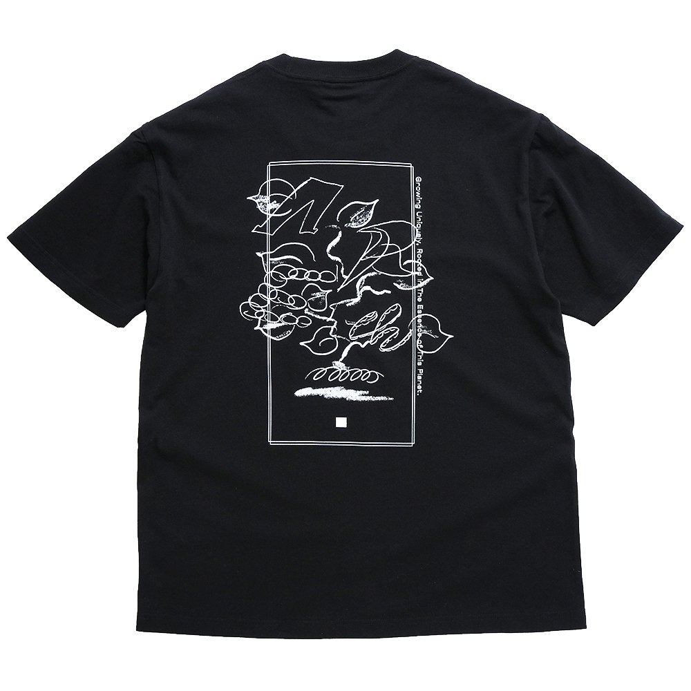AREth ( アース ) 2023 Tシャツ PLANT S/S T-SHIRTS ( BLACK )