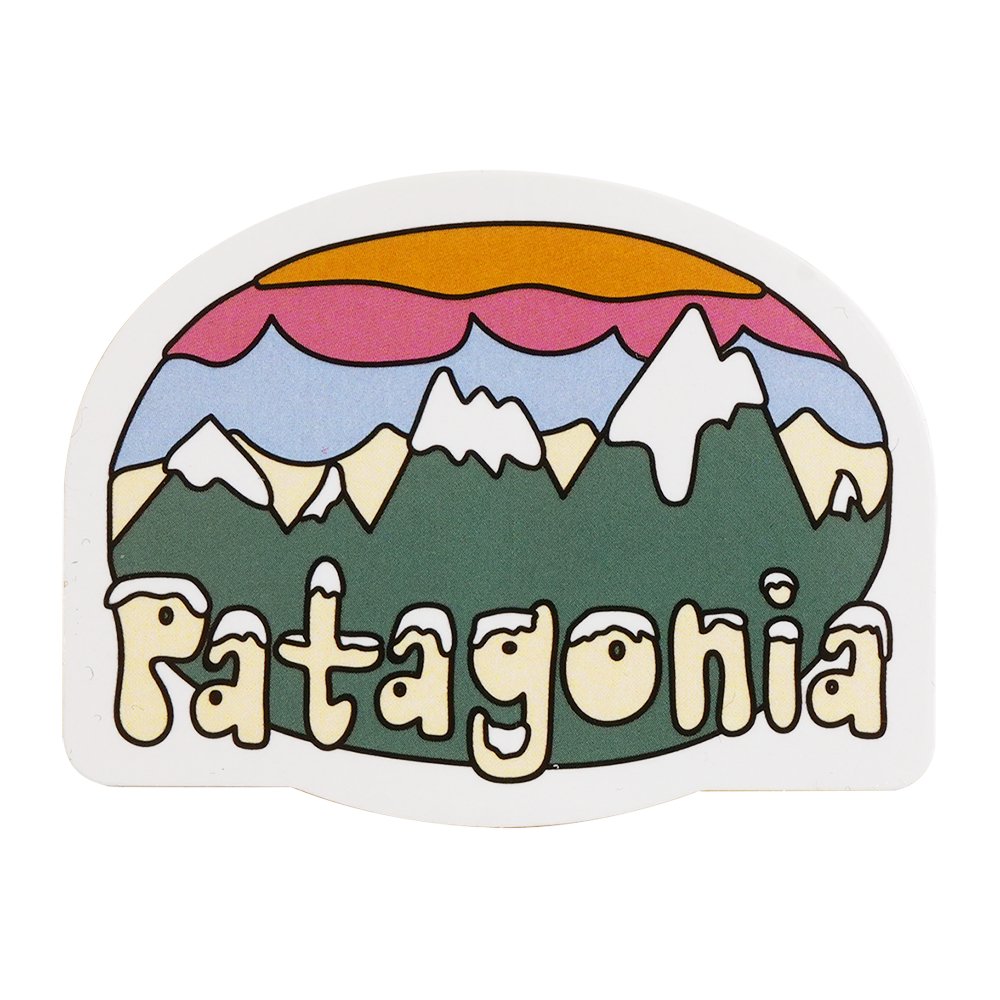 PATAGONIA ( パタゴニア ) ステッカー SNOW FLURRIES STICKER - JAU／REMILLAレミーラ,  GOHEMPゴーヘンプ, HAVE A GRATEFUL DAY, DEVADURGA, AREth, GREENCLOTHING,  GENTEMSTICK 正規通販店 兵庫姫路 アパレルスノーボードスケートボードスケボーセレクトショップ ジャウー