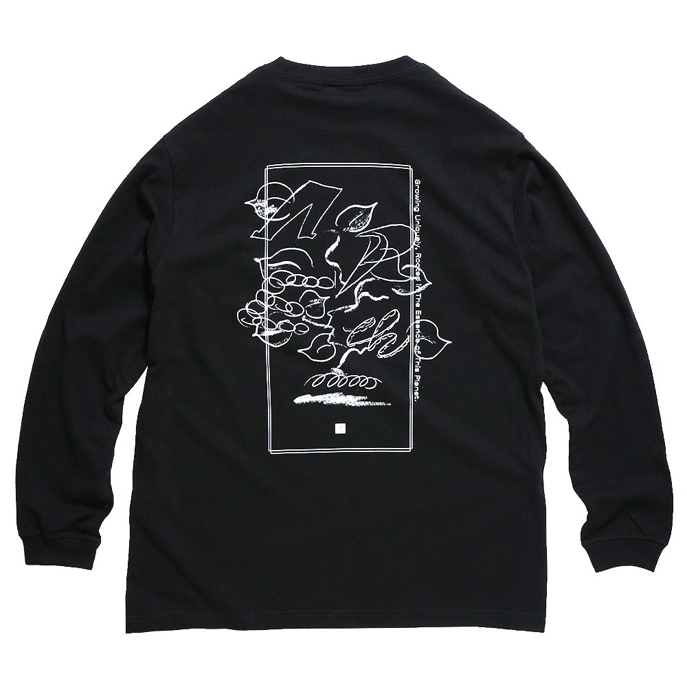 AREth ( アース ) 2023 ロンTEE PLANT L/S T-SHIRTS ( BLACK ) - JAU