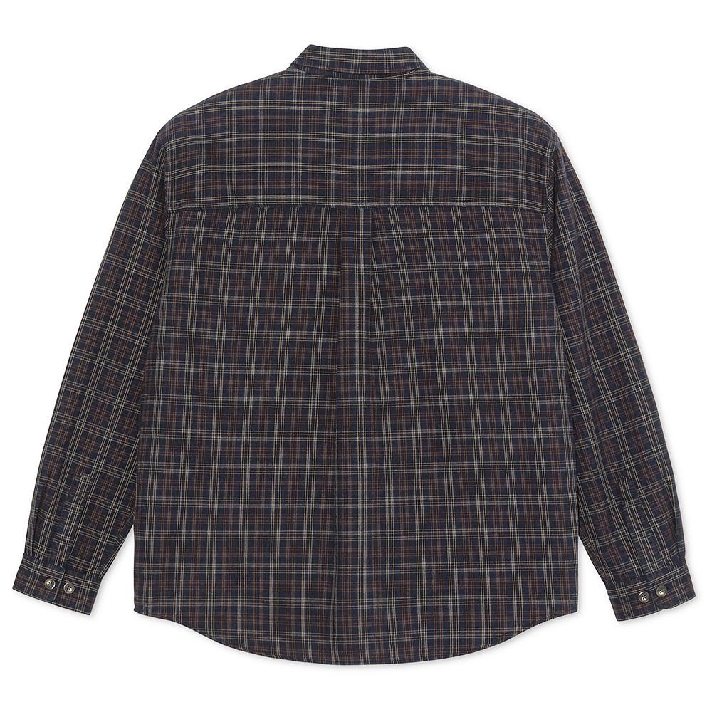 POLAR SKATE CO. ( ポーラー ) シャツ MITCHEL LS SHIRT FLANNEL