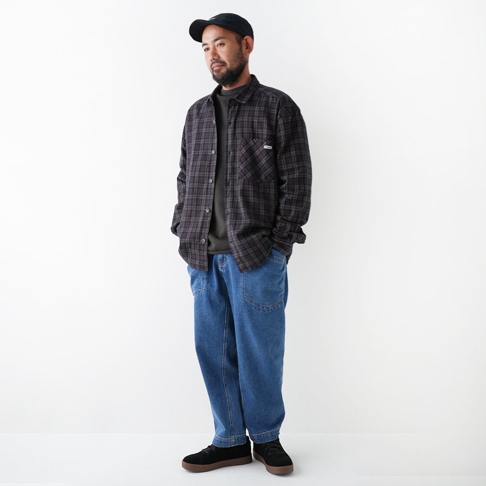 POLAR SKATE CO. ( ポーラー ) シャツ MITCHEL LS SHIRT FLANNEL ( NAVY / BROWN ) -  JAU／REMILLAレミーラ, GOHEMPゴーヘンプ, HAVE A GRATEFUL DAY, DEVADURGA, AREth,  GREENCLOTHING, GENTEMSTICK 正規通販店 兵庫姫路 アパレルスノーボードスケートボードスケボー ...