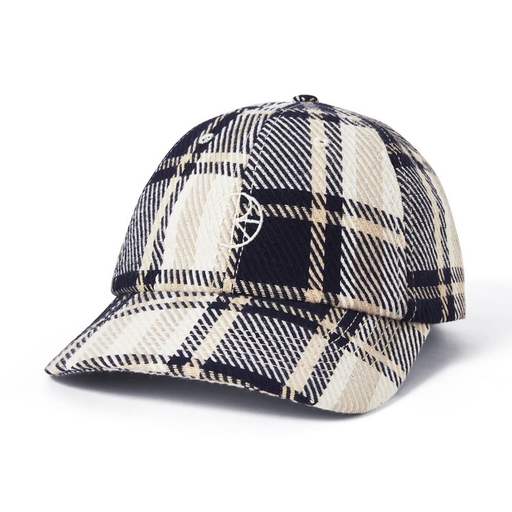 POLAR SKATE CO. ( ݡ顼 ) å STROKE LOGO FLANNEL CAP ( NAVY )
