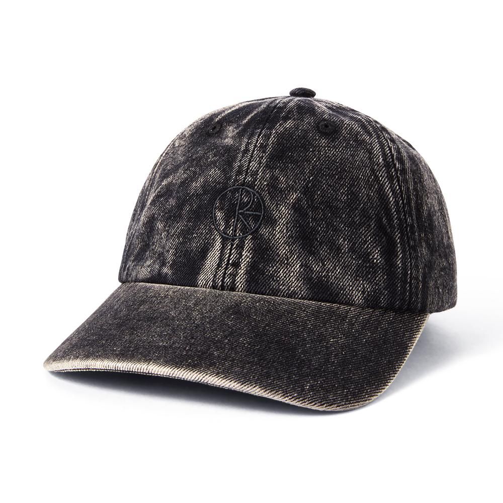 POLAR SKATE CO. ( ݡ顼 ) å STROKE LOGO DENIM CAP ( DARK ACID BLACK )