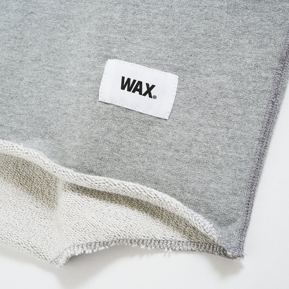 WAX ( ワックス ) スウェットシャツ CUT OFF SWEAT SHIRTS ( GRAY ) WX