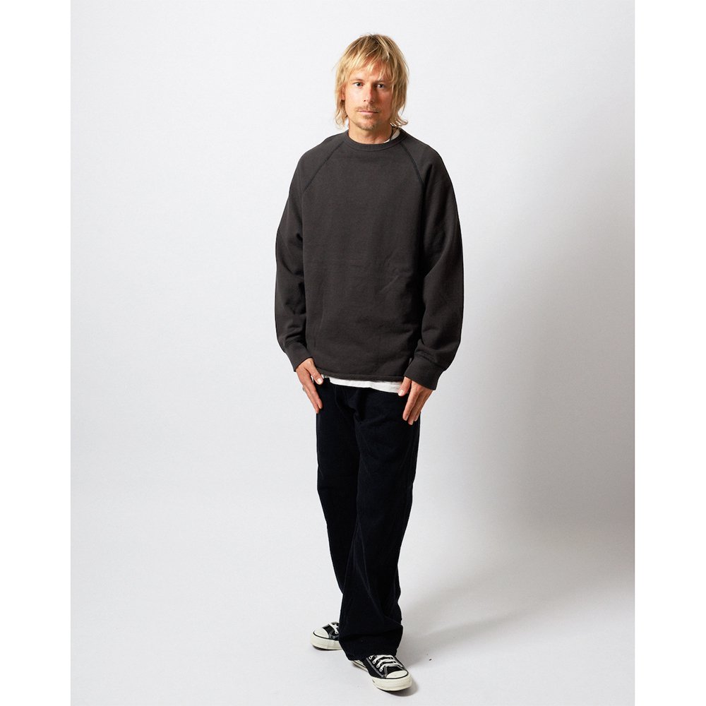 WAX ( ワックス ) スウェットシャツ CUT OFF SWEAT SHIRTS ( GRAY ) WX