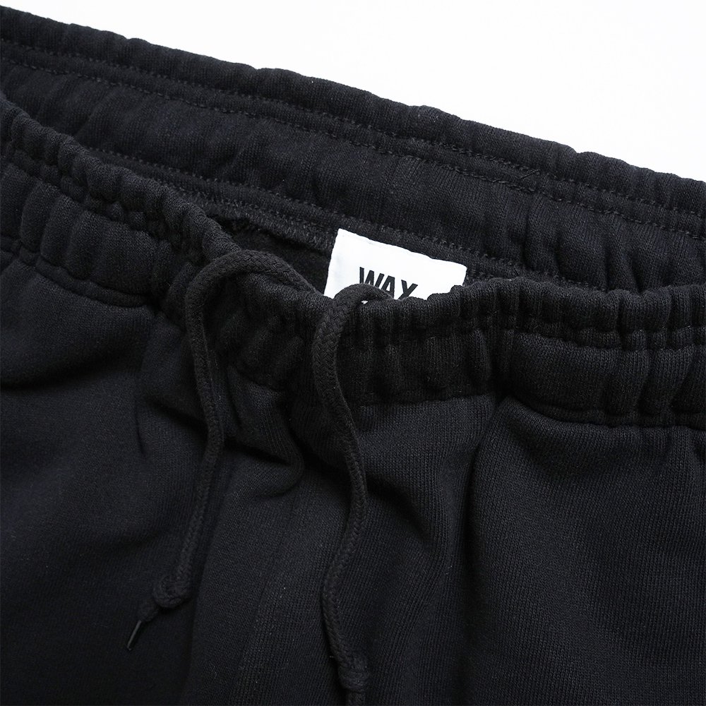 WAX ( ワックス ) スウェットパンツ WAX TRACK PANTS ( BLACK ) WX