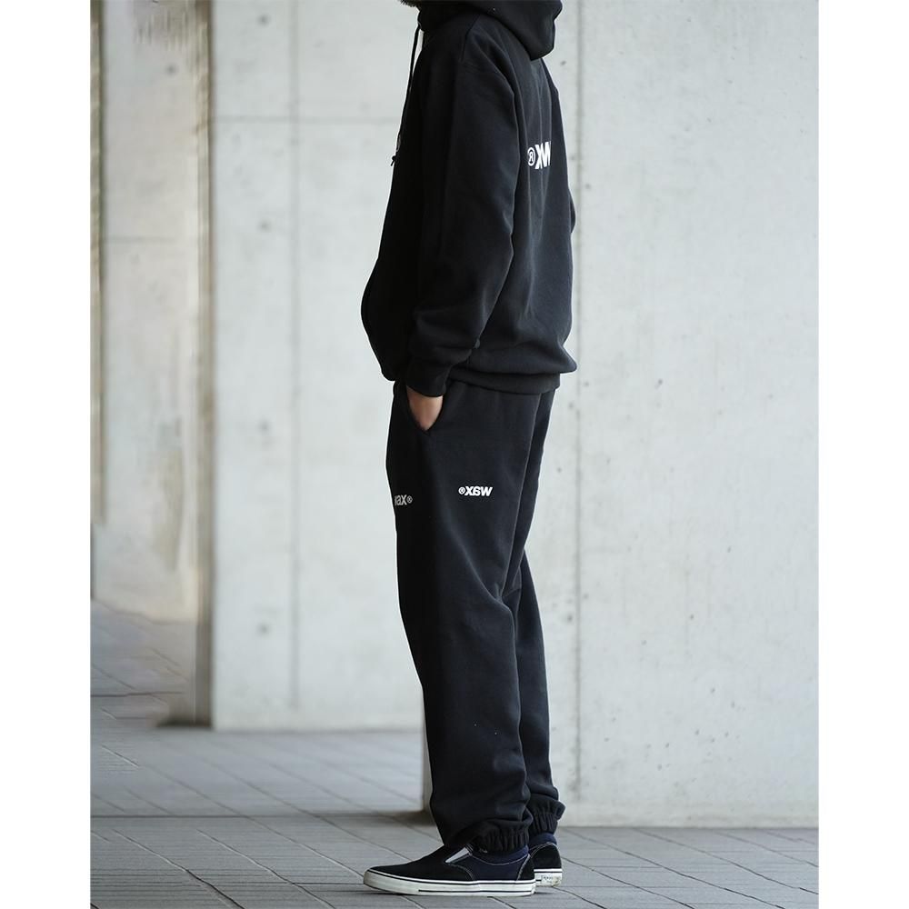 WAX ( ワックス ) スウェットパンツ WAX TRACK PANTS ( BLACK ) WX-0318 - JAU／REMILLAレミーラ,  GOHEMPゴーヘンプ, HAVE A GRATEFUL DAY, DEVADURGA, AREth, GREENCLOTHING,