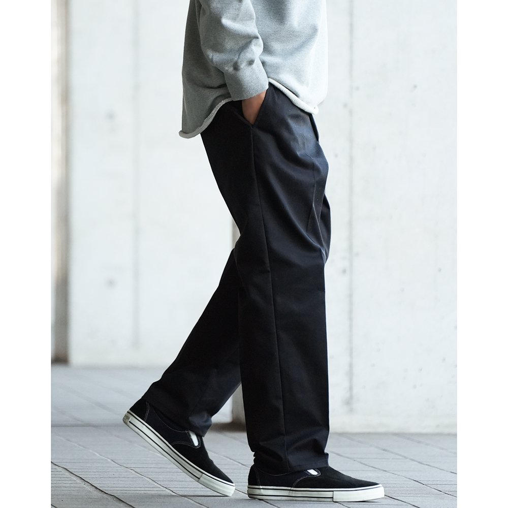 専用 WAX×BLUCO THM WIDE TAPERD PANTS ブラウン - パンツ