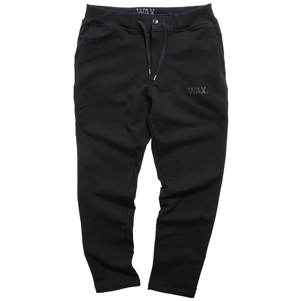 WAX ( ワックス ) スウェットパンツ SLIM TRACK PANTS ( BLACK ) WX