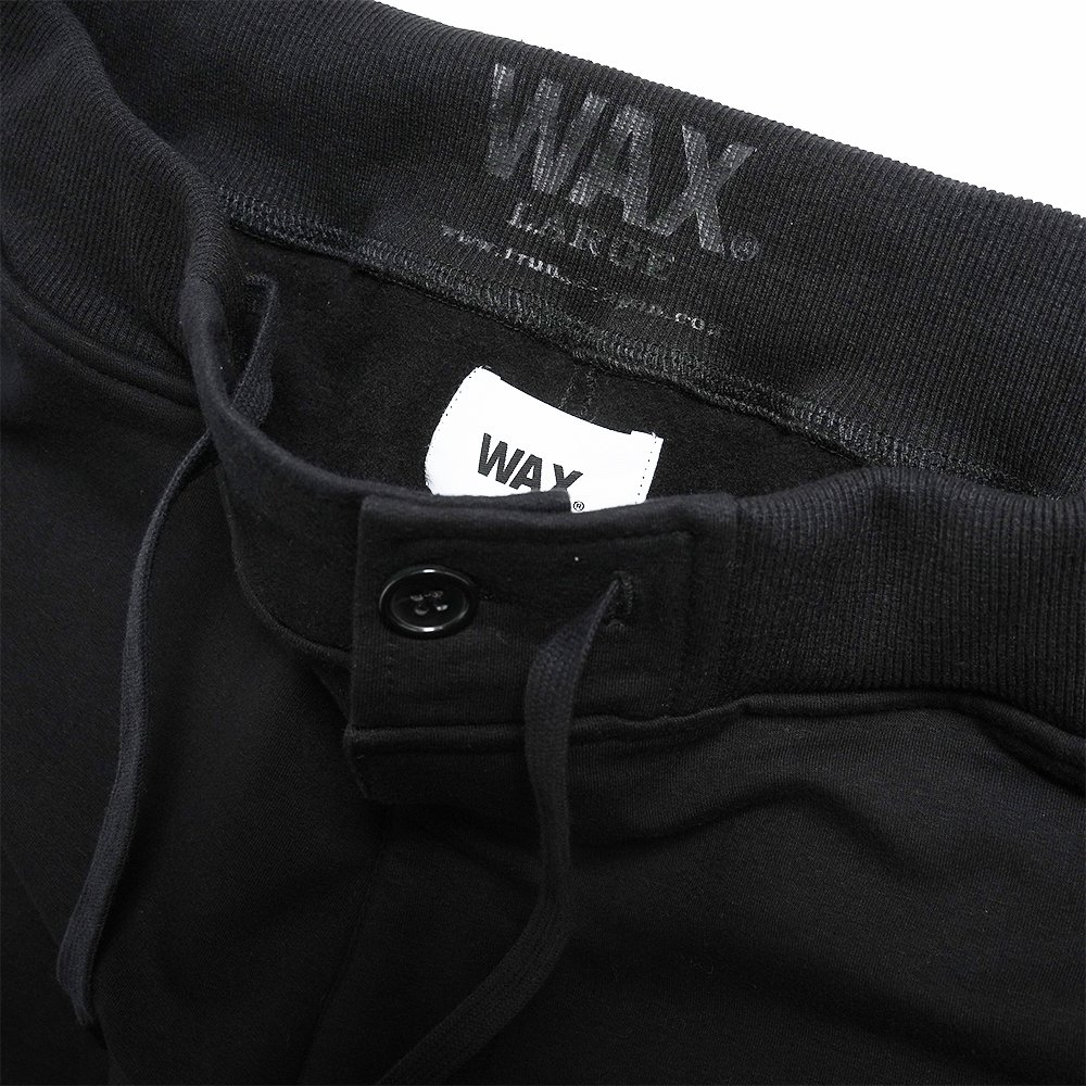 WAX ( ワックス ) スウェットパンツ SLIM TRACK PANTS ( BLACK ) WX