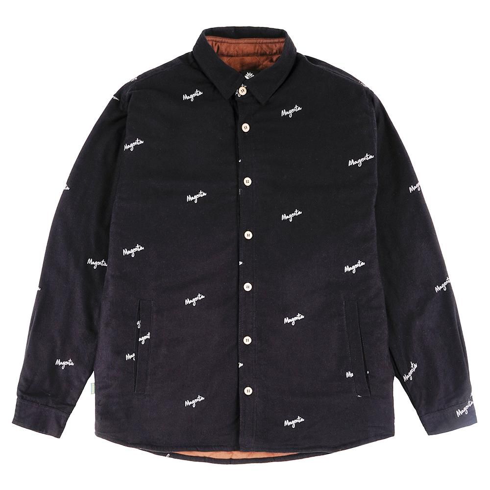 MAGENTA SKATEBOARDS ( ޥ ȥܡ )  㥱å SCRIBE OVERSHIRT ( BLACK ) 
