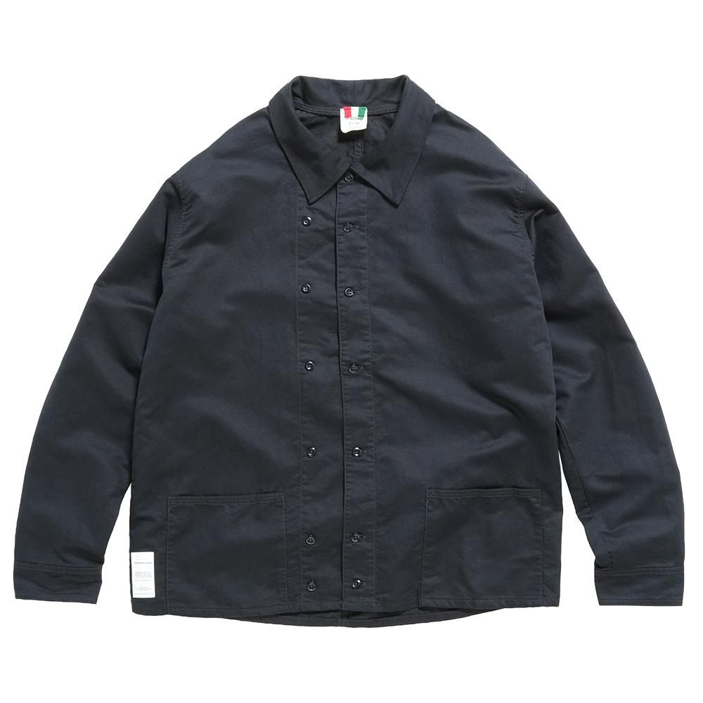 LIBE ( 饤 ) ĥ㥱å LR DOUBLE BUTTON SHIRTS ( DARK NAVY ) 21S04