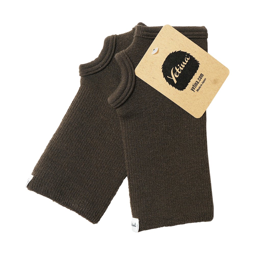 YETINA ( ƥ ) ꥹȥ ANTARCTICA WRIST GAITER ( KHAKI BROWN )