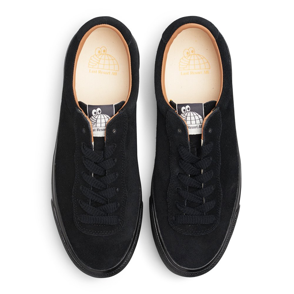 LAST RESORT AB ( ラストリゾートエービー ) D13 VM001 SUEDE ( BLACK / BLACK ) -  JAU／REMILLAレミーラ, GOHEMPゴーヘンプ, HAVE A GRATEFUL DAY, DEVADURGA, AREth,  GREENCLOTHING, GENTEMSTICK 正規通販店 兵庫姫路 アパレルスノーボードスケートボードスケボー ...