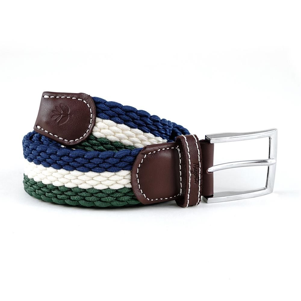 MAGENTA SKATEBOARDS ( ޥ ȥܡ ) ٥ TRI BRAIDED BELT ( BLUE )