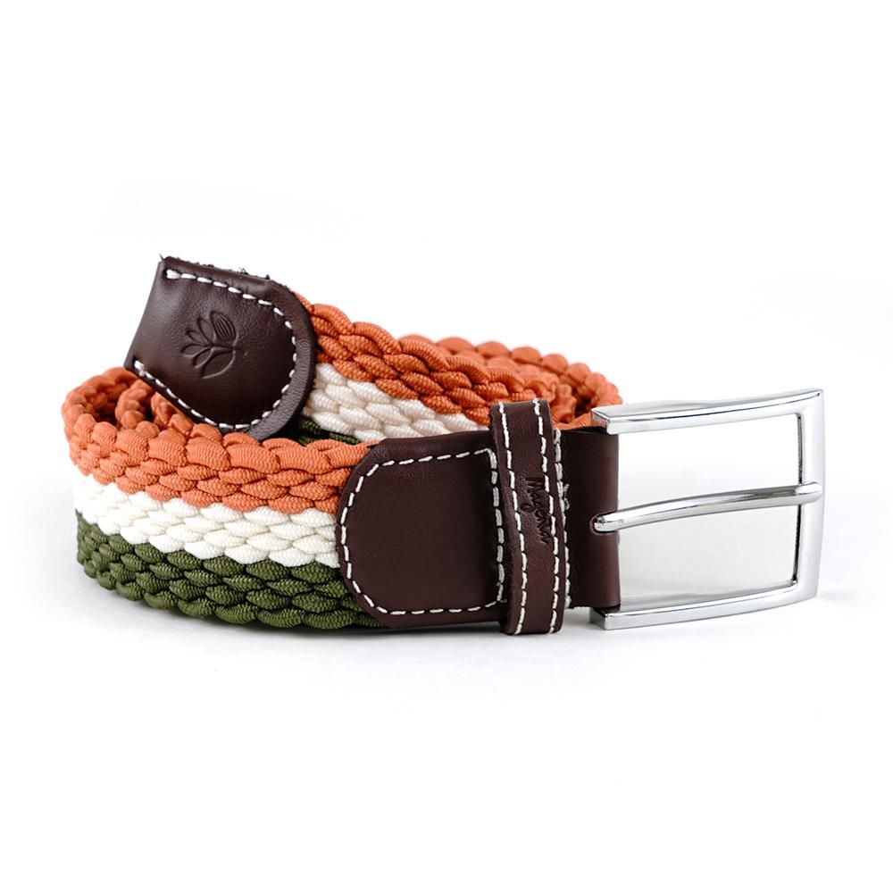 MAGENTA SKATEBOARDS ( ޥ ȥܡ ) ٥ TRI BRAIDED BELT ( KHAKI )